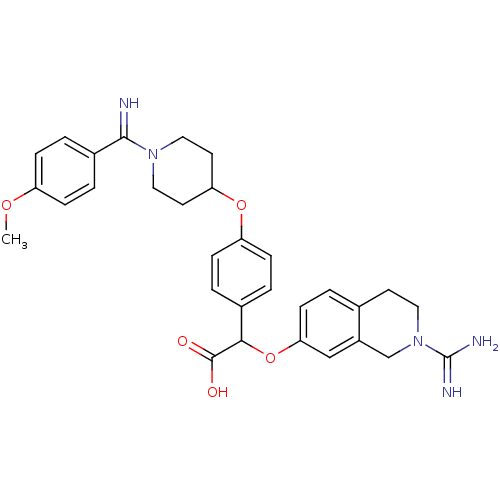 Chemical structure of BindingDB Monomer ID 50068501