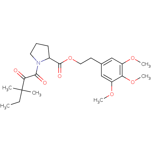 Chemical structure of BindingDB Monomer ID 50068563