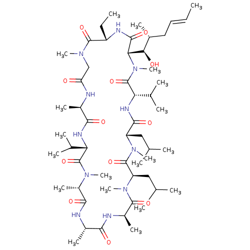 Chemical structure of BindingDB Monomer ID 50068569