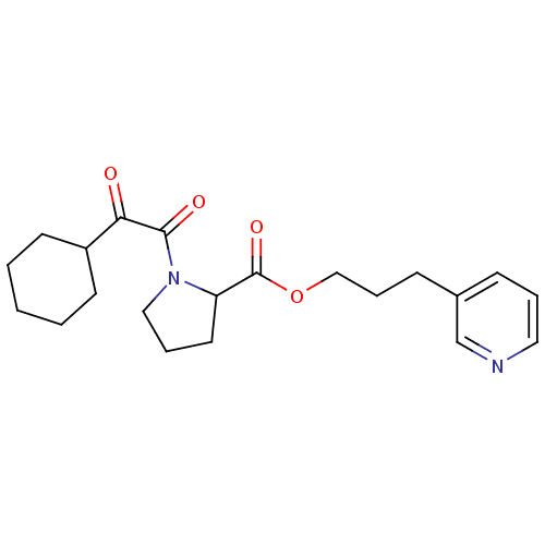Chemical structure of BindingDB Monomer ID 50068576