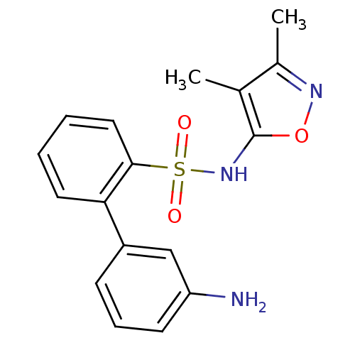 Chemical structure of BindingDB Monomer ID 50068680