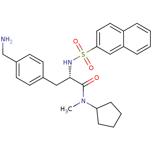 Chemical structure of BindingDB Monomer ID 50069053