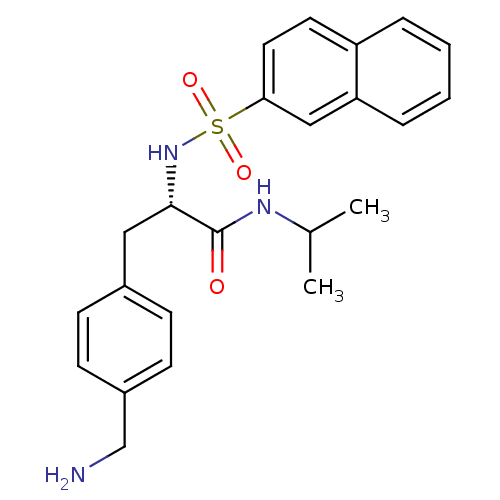 Chemical structure of BindingDB Monomer ID 50069054