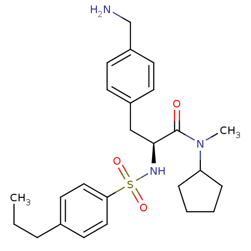 Chemical structure of BindingDB Monomer ID 50069055
