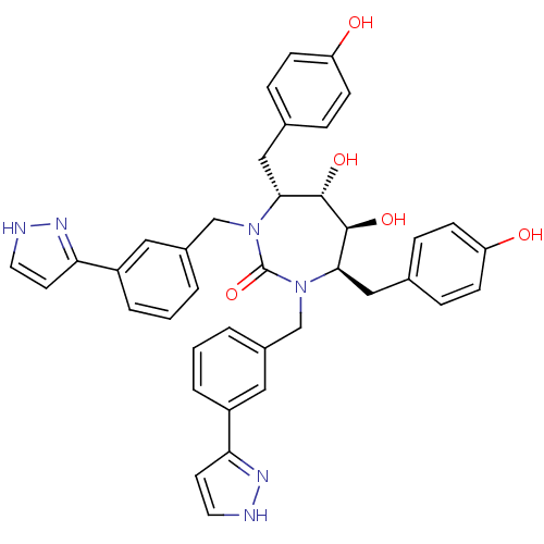Chemical structure of BindingDB Monomer ID 50069201