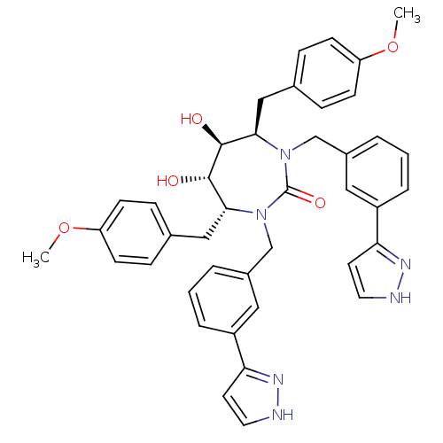 Chemical structure of BindingDB Monomer ID 50069203