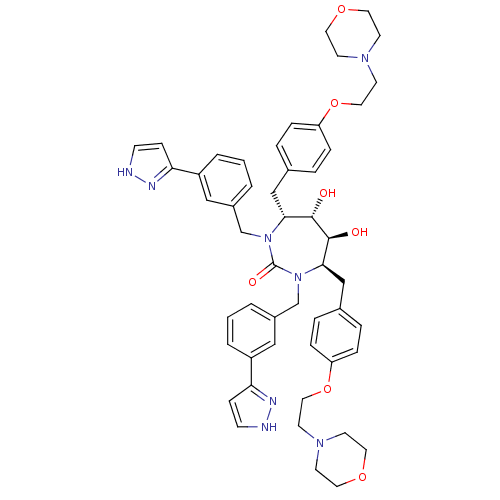 Chemical structure of BindingDB Monomer ID 50069206