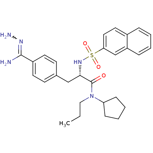 Chemical structure of BindingDB Monomer ID 50069296