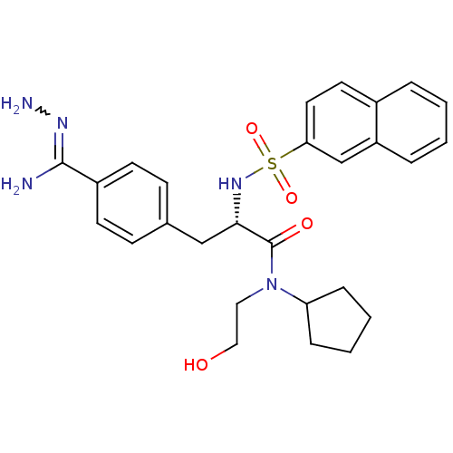 Chemical structure of BindingDB Monomer ID 50069301