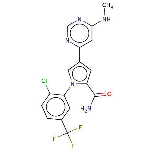 Chemical structure of BindingDB Monomer ID 50069317