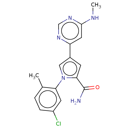 Chemical structure of BindingDB Monomer ID 50069327