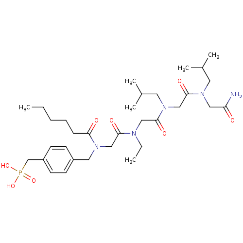 Chemical structure of BindingDB Monomer ID 50069340