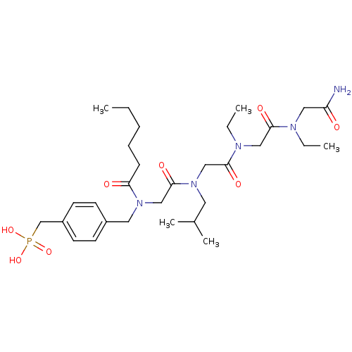 Chemical structure of BindingDB Monomer ID 50069343