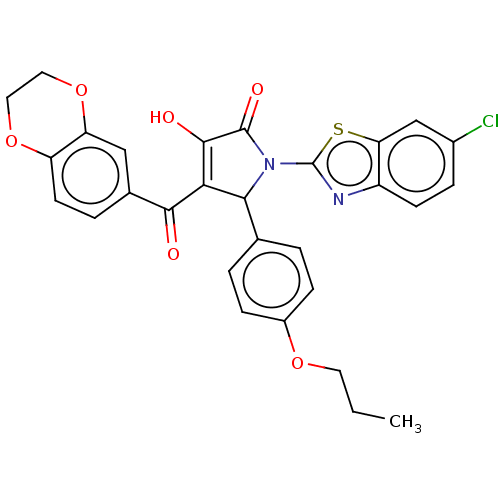 Chemical structure of BindingDB Monomer ID 50069521