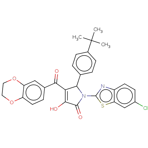 Chemical structure of BindingDB Monomer ID 50069524