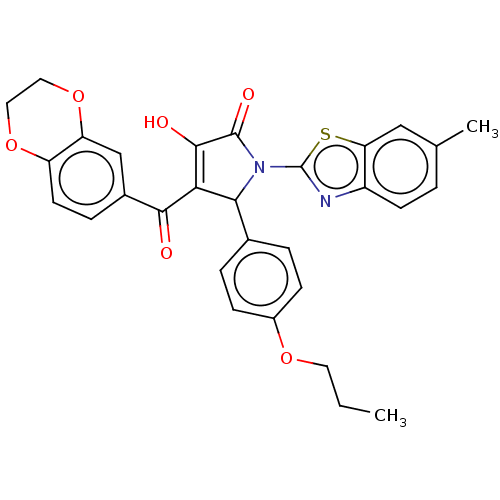Chemical structure of BindingDB Monomer ID 50069525