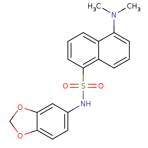 Chemical structure of BindingDB Monomer ID 50069564