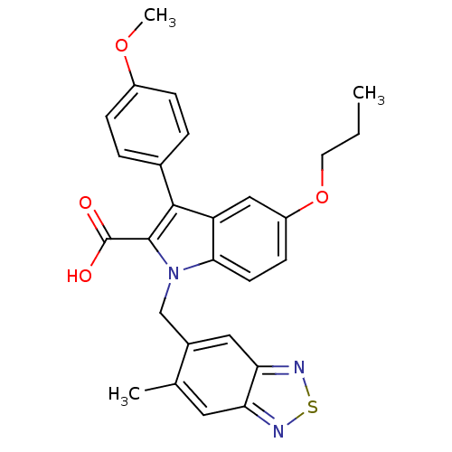 Chemical structure of BindingDB Monomer ID 50069566