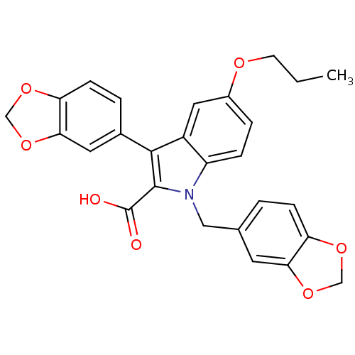 Chemical structure of BindingDB Monomer ID 50069567