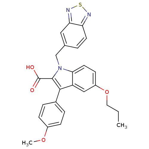 Chemical structure of BindingDB Monomer ID 50069570