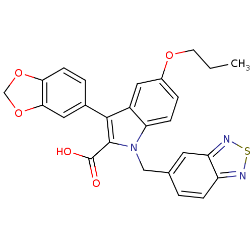 Chemical structure of BindingDB Monomer ID 50069573