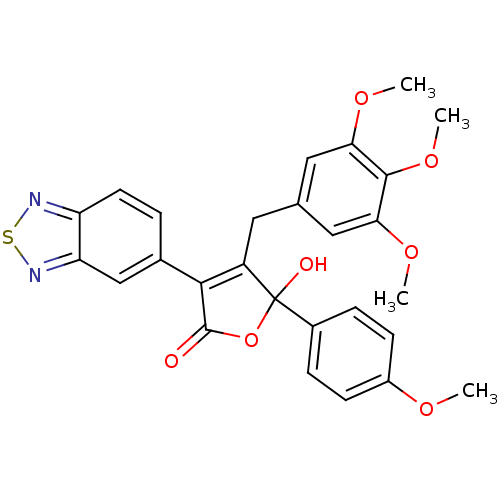 Chemical structure of BindingDB Monomer ID 50069575