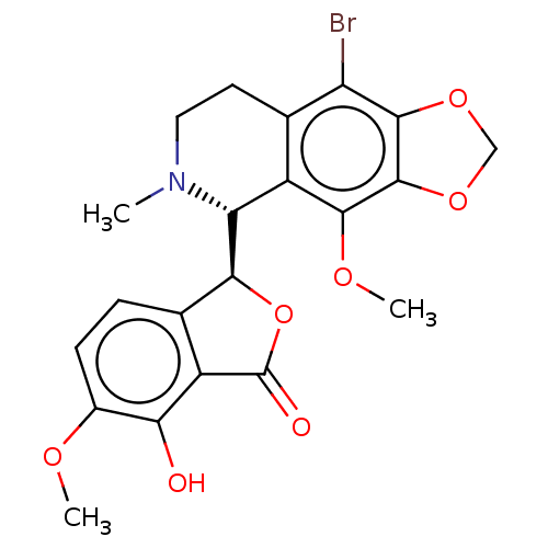 Chemical structure of BindingDB Monomer ID 50069696