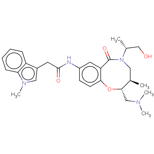 Chemical structure of BindingDB Monomer ID 50069734