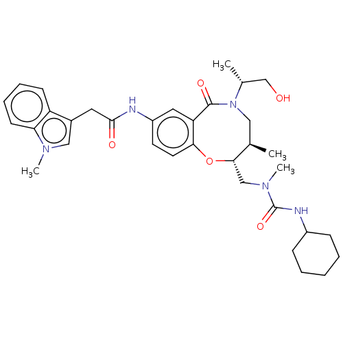 Chemical structure of BindingDB Monomer ID 50069736