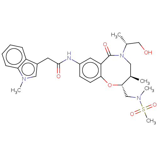 Chemical structure of BindingDB Monomer ID 50069738