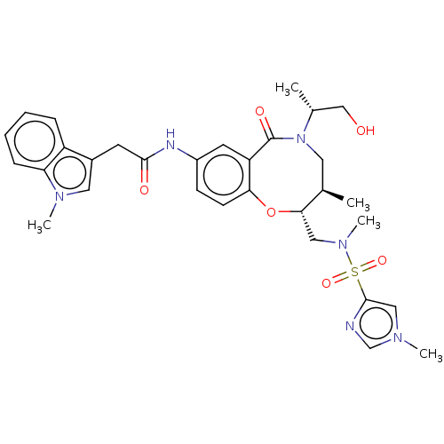 Chemical structure of BindingDB Monomer ID 50069739