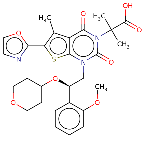 Chemical structure of BindingDB Monomer ID 50069756
