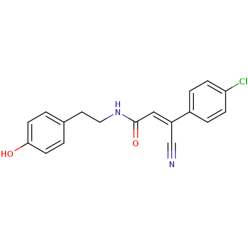 Chemical structure of BindingDB Monomer ID 50069770