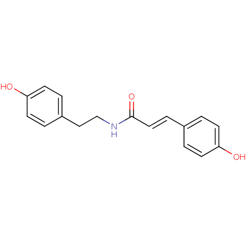 Chemical structure of BindingDB Monomer ID 50069772