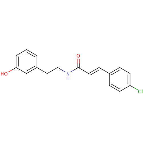 Chemical structure of BindingDB Monomer ID 50069776