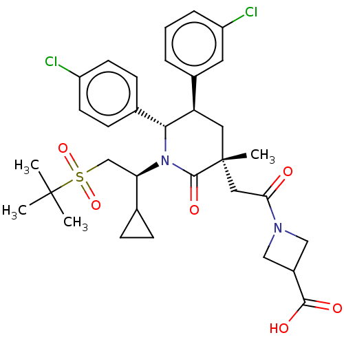Chemical structure of BindingDB Monomer ID 50069779