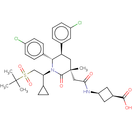 Chemical structure of BindingDB Monomer ID 50069780