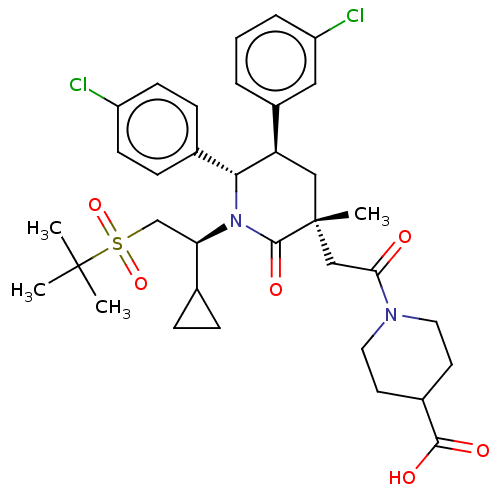 Chemical structure of BindingDB Monomer ID 50069783