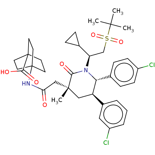 Chemical structure of BindingDB Monomer ID 50069784