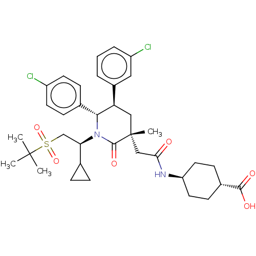 Chemical structure of BindingDB Monomer ID 50069786