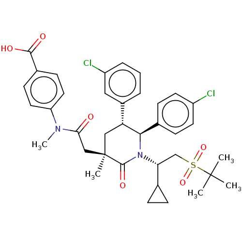 Chemical structure of BindingDB Monomer ID 50069787