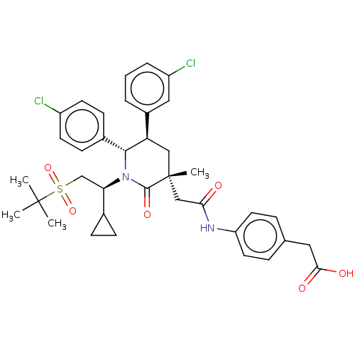 Chemical structure of BindingDB Monomer ID 50069788