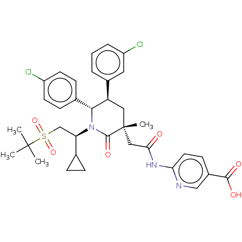 Chemical structure of BindingDB Monomer ID 50069789