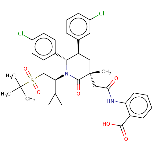 Chemical structure of BindingDB Monomer ID 50069793