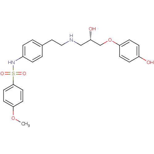 Chemical structure of BindingDB Monomer ID 50070129