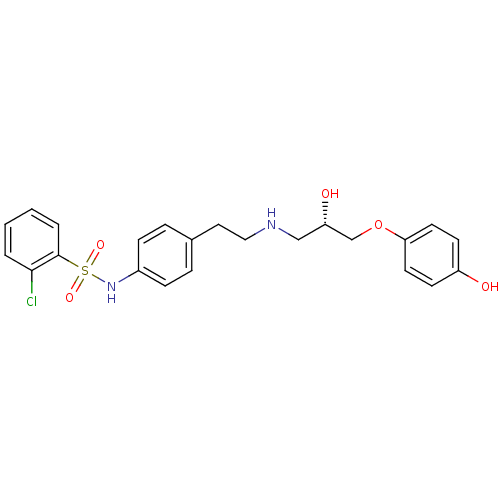 Chemical structure of BindingDB Monomer ID 50070136