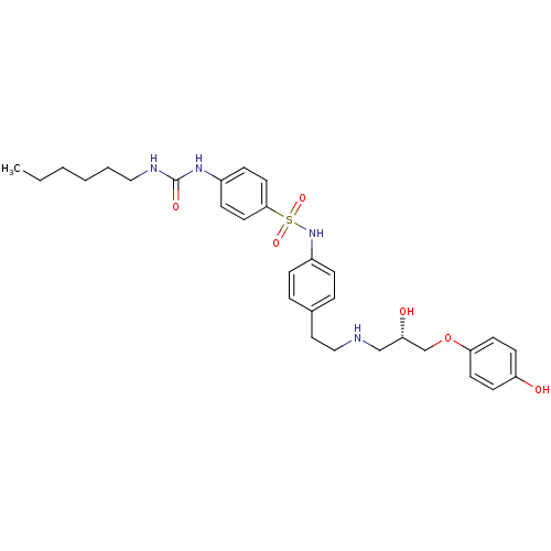 Chemical structure of BindingDB Monomer ID 50070156