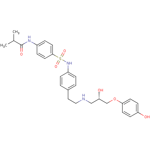 Chemical structure of BindingDB Monomer ID 50070158