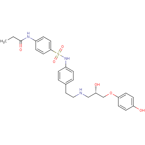 Chemical structure of BindingDB Monomer ID 50070160