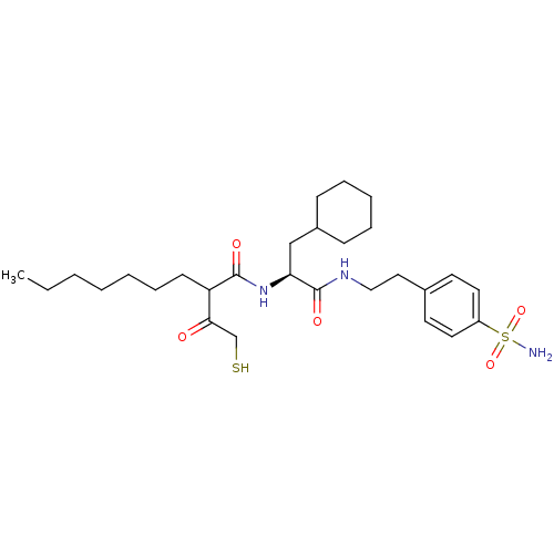 Chemical structure of BindingDB Monomer ID 50070226